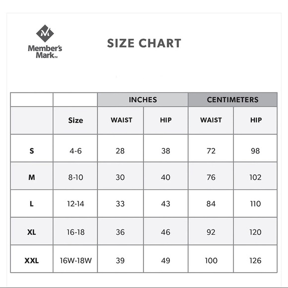 Member's Mark Everyday 7/8 Ankle Leggings: Black - Size XL - Picture 5 of 6